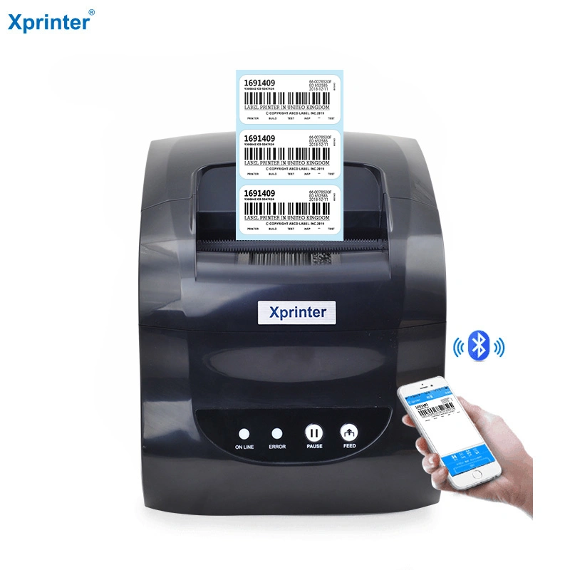 Xprinter XP-320B USB+Serial+Lan 3 Inch Barcode Label Printer Thermal Shipping Label Printer