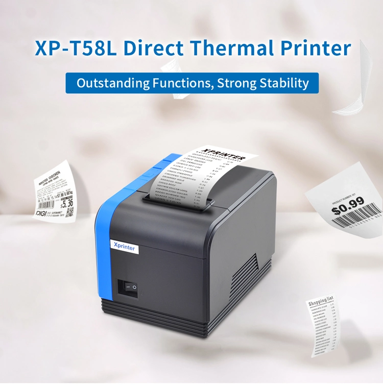 Xprinter XP-T58L OEM 58mm USB Thermal Receipt Printer Support Driver Download