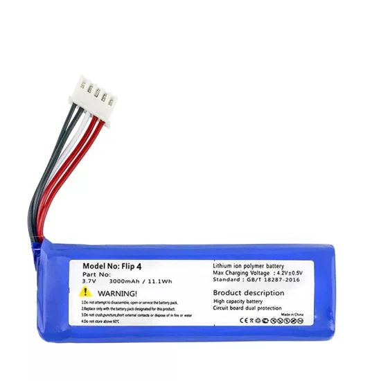 Batterie Bt Li-Polymère 3.7V 3000mAh pour Haut-Parleur Jb L Flip 4 Gsp872693 01 Flip4 Edition Spéciale