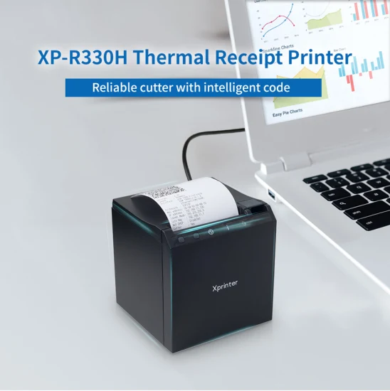 Xprinter XP-R330H OEM USB+LAN Auto Cutter POS Imprimante 80mm Imprimante thermique de reçus