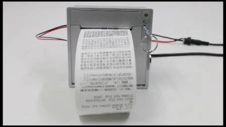 Clé d'imprimante de panneau de montage de module d'imprimante thermique intégrée à faible bruit Ms-Fpt201 58 mm en option